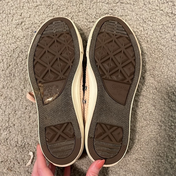 CONVERSE ALL STAR 560300F TEXTURED PINK LOW TOP SNEAKERS SHOES Women's SIZE 9 - Picture 5 of 6